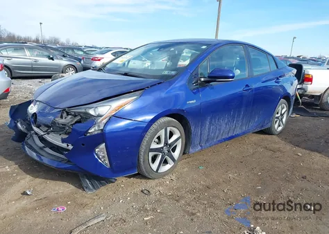 2017 Toyota Prius Four Touring from USA, damaged, VIN JTDKARFU5H3531368